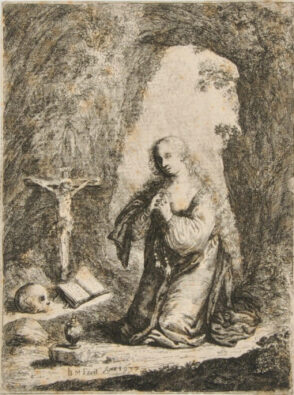 Mary Magdalen Praying in a Grotto