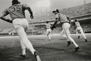 Oriole Game at Memorial Stadium, Baltimore.