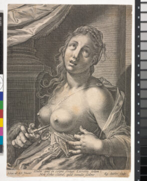 Stulta quid in corpus stringis Lucretia telum?