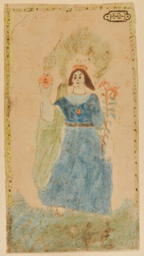 Bookplate with Angel (?)