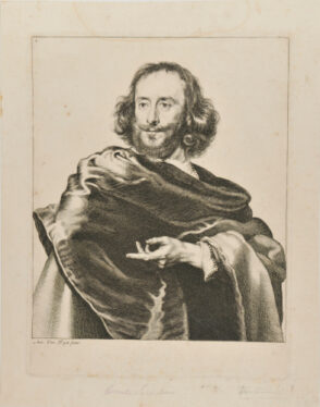 Half-Length Portrait of Man, Wearing a Full Cloak