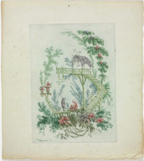 Plate from Nouvelle suite de cahiers de desseins chinois à l’usage des dessinateurs et des peintres