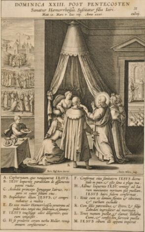Dominica XXIII post pentecosten sanatur haemorrhoissa suscitatur filia iairi