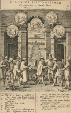 Dominica septvagesimae de conuentione es denario diurno
