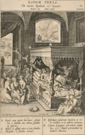 Eadem feria de morte epulonis & lazari