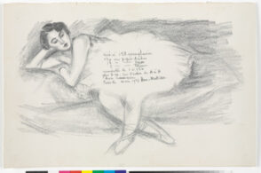 Danseuse au divan