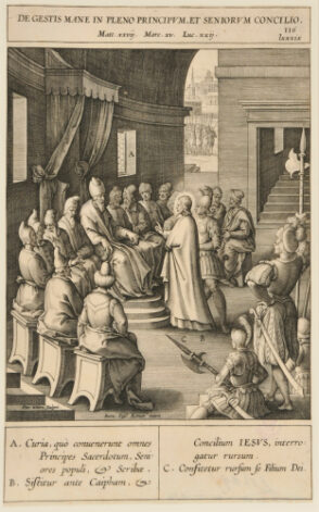 De gestis mane in pleno principum et seniorum concilio