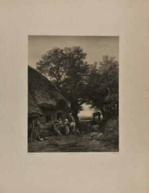 Plate 29 from the series “Artistes contemporains”