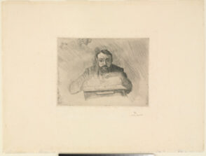 Self-Portrait of the Artist Etching