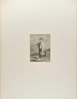 Boy with Spade over Shoulder