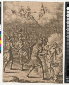 Last Fight of Aeneas and Turnus