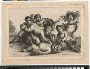 Infants, One as Bacchus, Playing with Small Satyrs and a Goat