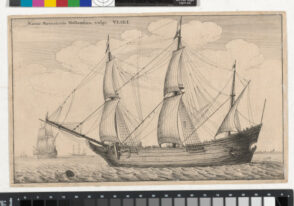 Nauis mercatoria hollandica vulgo vliet