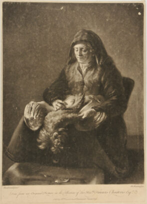 The Woman Plucking Fowl