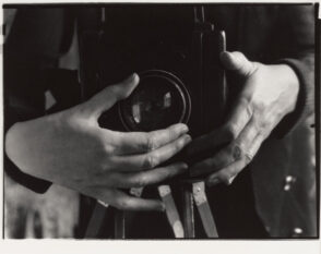 Self-Portrait (Hands on Camera)