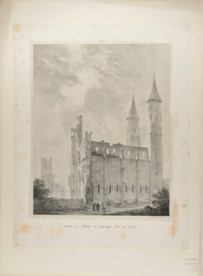 Ruines de l’Abbaye de Jumièges, Coté du Nord