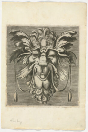 Plate from the series “Libro di variate mascare quale servono a pittori, scultori, et ahvomini ingeniosi”