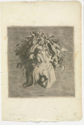 Plate from the series “Libro di variate mascare quale servono a pittori, scultori, et ahvomini ingeniosi”