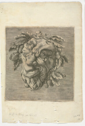 Plate from the series “Libro di variate mascare quale servono a pittori, scultori, et ahvomini ingeniosi”