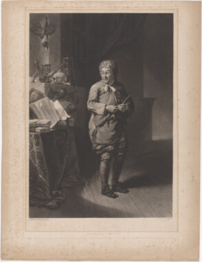 Garrick as “Abel Drugger” from the Play, “The Alchemist”