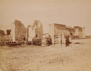 Thebes, Medinet Habu, Temple of Ramesses III, 19th Dynasty and 18th Dynasty Temple