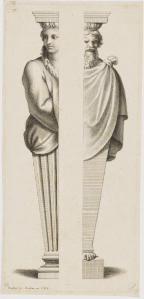 Plate 13 from the series “Diverses figures hiéroglyphiques peintes par Raphael d’Urbin dans une des salles du Vatican à Rome”