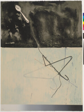 Fragment–According to What, Coat Hanger and Spoon