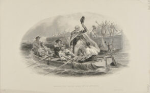 Washington Taking Leave of His Officers