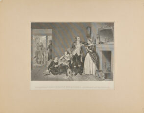 Washington’s First Interview with Mrs. Curtis Afterwards Mrs. Washington