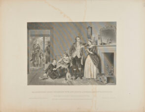 Washington’s First Interview with Mrs. Curtis Afterwards Mrs. Washington