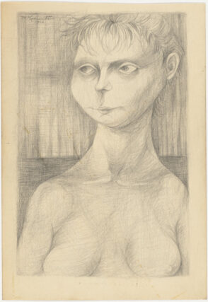Sideways Glance (Nude Woman)