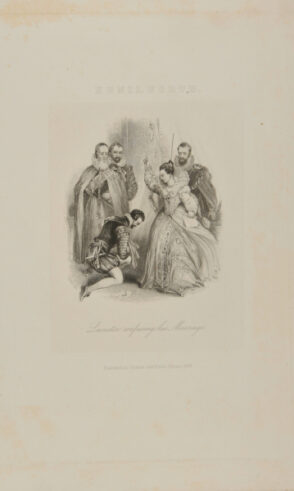 Leicester Confessing His Marriage