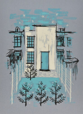 Garden Behind Row House