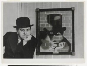 Self-Portrait with “The Barbarian”