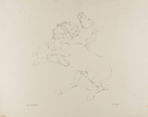 Combat Between a Lion and a Horse