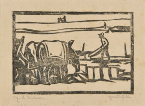 Sand Wagon near the Elbe (Sandkarrer an der Elbe)