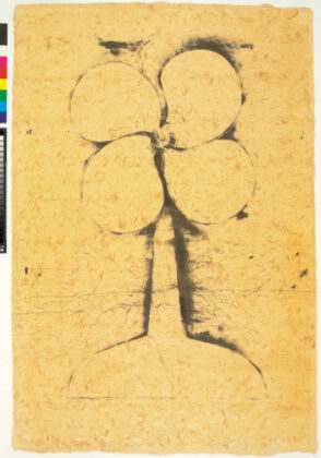 From the series “Lithographs of the Sculpture: The Plant Becomes a Fan”