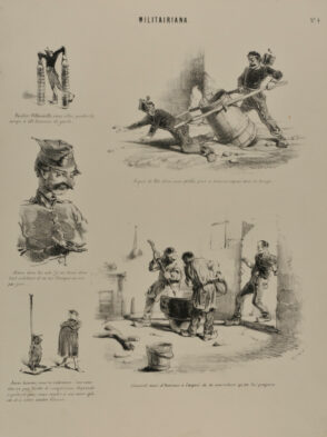 Plate 4 from the series “Militairiana”