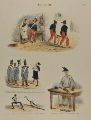 Plate 8 from the series “Militairiana”