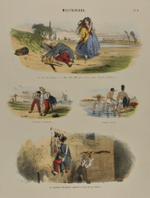 Plate 9 from the series “Militairiana”