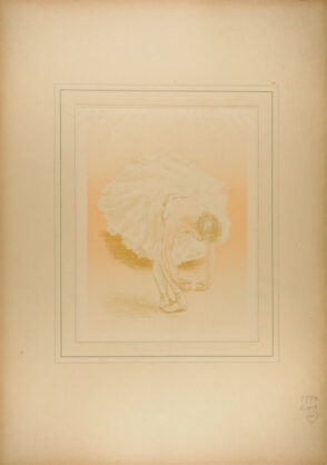 Ambre mat et vermillon dégradé