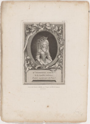 Portrait of Marie Desbrosses