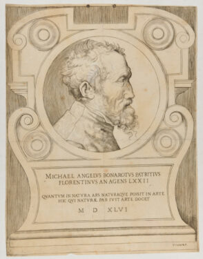 Portrait of Michelangelo Buonarroti