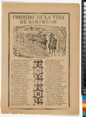 Corrido de la vida de Santanón