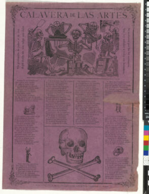 Calavera de las artes