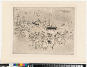 Plate LV from the series “Dead Souls”