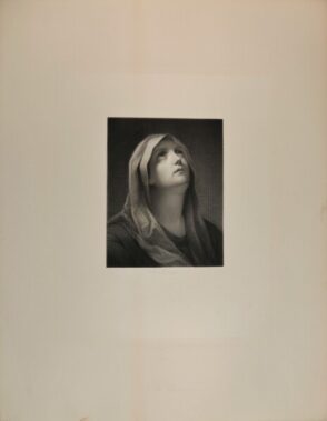 Head of the Virgin Looking Upwards