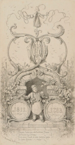 Plate 4 from “Album des Münchener Radiervereins, Erstes Heft” (Munich, 1843)