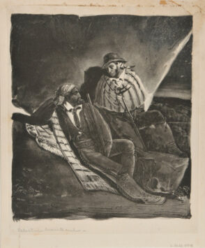 Two Bandits in the Shelter of a Cave