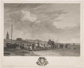 Promenade of the Prince of Orange on the Beach at Scheveningen